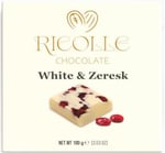 Ricolle Chocolate White and Zereshk 100 gr (EKŞİ ve TATLI)
