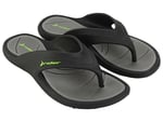 Rider Erkek Cape Xvii Ad düz sandalet, Gri, 43 EU