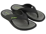 Rider Erkek Cape Xvii Ad düz sandalet, Gri, 43 EU