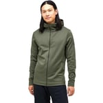 Rider Tech Zip Hood Erkek Yeşil Outdoor Polar G79554060