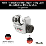 RIDGID 32975 Model 103 Kapalı Çeyrek Boru Kesici, 1/8