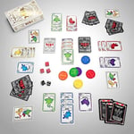 Risk Strike Cards and Dice Game, Quick-Playing Strategy Card Game for 2-5 Players, 20 Min. Average, Family Games, Party Games - İngilizce versiyon