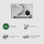 ritter E 16 Duo Plus elektrikli çok amaçlı kesici ve kesme makinesi, metal, ECO motorlu, Alman malı, gümüş