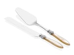 Rivadossi Laura Chrome Krem Pasta Servis Seti