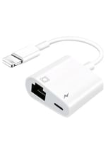 RJ45 Lightning Ethernet Dönüştürücü, Beyaz BBZR27
