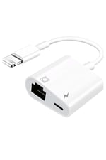 RJ45 Lightning Ethernet Dönüştürücü, Beyaz BBZR27