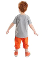Roar Kaplan Erkek Çocuk T-shirt Kapri Şort Takım - Seçenekler: 2 Yıl, 4 Yıl, 5 Yıl, 6 Yıl, 7 Yıl
