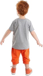 Roar Kaplan Erkek Çocuk T-shirt Kapri Şort Takım - Seçenekler: 2 Yıl, 4 Yıl, 5 Yıl, 6 Yıl, 7 Yıl