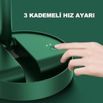 Robeve Masaüstü Vantilatör Şarjlı Vantilatör Yükselebilen Fan Soğutucu Fan Klima Serinletici 3 Kademeli Hız Ayarı Asorti Renk