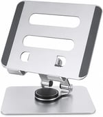 ROBEVE Tablet Standı 360 Derece Dönebilen Tablet Stand Katlanabilir Metal Tablet Tutucu Standı Tablet ve Telefon Tutucu Stant Tablet Tutucu Metal (N03 - Gri)