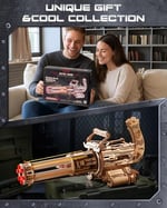 ROBOTIME Yetişkinler ve Gençler için Ahşap 3D Yapboz, 412 Parça Kendin Yap Mekanik Model Kiti, Elastik Atıcı, Bulmaca Meraklıları ve Koleksiyoncular için Yaratıcı Hediye, LQA01