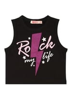 Rock Life Kız Çocuk Crop Top Şort Takım