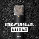 RODE NT1 Signature Series Large-Diaphragm Condenser Mikrofon (Siyah)