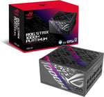 ROG-STRIX-1000P TAM MODÜLER GÜÇ KAYNAĞI, 80 PLUS PLATİNUM SERTİFİKALI, ATX 3.1, GaN MOSFET, “GPU-FIRST” PATENTLİ AKILLICA VOLTAJ DÜZENLEYİCİ, 10 YIL GARANTİ