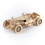 ROKR 3D Ahşap Bulmaca Yetişkinler Çocuklar için Vintage Grand Prix Araba Modeli Kitleri Hediye Genç