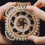 ROKR 3D Ahşap Yapboz Mekanik Hazine Kutusu Modeli Kendin Yap Zeka Oyunları Projeleri 14 Yaş ve Üzeri Yetişkinler için