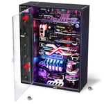 ROKR Gelecek şehir mermer çalıştırmak 3D plastik bulmaca modeli kitleri yetişkinler için Cyberpunk Steampunk oyun masası kuru - Seçenekler: MR01S-EU3, MR02S-EU3, MR02S-Geleceğin Şehri, MR01S-Son Şehir
