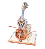ROKR Yetişkinler için 3D Yapboz Ahşap Model Kitleri, Ahşap modeller Sihirli Çello Müzik Kutusu Mekanik Model 3D Ahşap Yapboz Gençler ve Yetişkinler için Doğum Günü Hediyeleri (Muhteşem Düşler