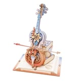 ROKR Yetişkinler için 3D Yapboz Ahşap Model Kitleri, Ahşap modeller Sihirli Çello Müzik Kutusu Mekanik Model 3D Ahşap Yapboz Gençler ve Yetişkinler için Doğum Günü Hediyeleri (Muhteşem Düşler