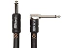 Roland Black-Serisi 3 m enstrüman kablosu, açılı/düz 6,3 mm jak - RIC-B10A