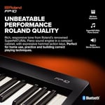 Roland FP-10 Dijital Piyano, ev kullanımı ve uygulama, Black için Taşınabilir 88 Tuşlu Sayısal Piyano, İdeal
