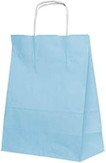 Roll-Up Kraft Çanta Kırmızı Küçük Boy 18x24cm 25'li