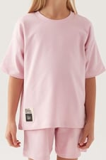 ROLYPOLY Kız Çocuk Pembe Şortlu Takım, 3-4 Yaş, 8684053198925