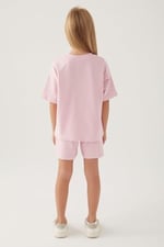 ROLYPOLY Kız Çocuk Pembe Şortlu Takım, 3-4 Yaş, 8684053198925