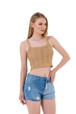 ROMANTİK TRİKO CROP