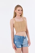 ROMANTİK TRİKO CROP