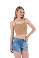 ROMANTİK TRİKO CROP