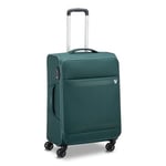 Roncato Yeşil Çekçekli Kumaş Valiz 41464287 Trolley Medio 4R Jazz 4.0