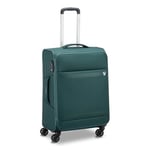 Roncato Yeşil Çekçekli Kumaş Valiz 41464287 Trolley Medio 4R Jazz 4.0