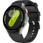 Rongep Samsung ile Uyumlu Deri Görünümlü Hibrit 20mm Silikon Kordon Galaxy Watch 7/6/5/4 Serisi için Galaxy Watch 7 Kordon (40mm/44mm) Watch 6/4 Clas - Seçenekler: Siyah, Kahverengi, Turuncu, Wine Red