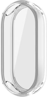 Rongep [Soft-Case] Xiaomi Mi Band 10 ile Uyumlu 360° Kasa Koruyucu Kılıf Yumuşak TPU Malzeme Dokunmatiği ve Netliği Etkilemeyen Darbelere Karşı Xiaomi Mi Band 10 Ekran Koruyuculu Kılıf (Şeffaf)