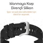 Rongep [Strip Loop] Huawei ile Uyumlu 22mm Kordon GT6/GT6 Pro/GT Runner 2/GT5/5 Pro/GT4/GT3/3 Pro 46mm için Yumuşak Silikonlu GT6 P - Seçenekler: Siyah, Beyaz, Gri, Haki-Siyah, Lacivert, Mavi-Siyah...