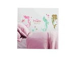 RoomMates RMK3562SCS Mermaid Peel and Stick Duvar Çıkartmaları Glitter ile