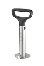 RÖSLE Ananas Dilimleyici Pro 12849 - Paslanmaz Çelik ABS, Kulp Uzunluğu 27 cm, Çaba Harcamadan Ananasları Eşit Dilimler, Sapın Kolay Çıkarılması İçin Fırlatma Yuvası