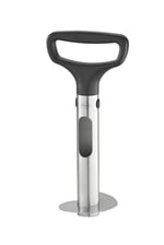 RÖSLE Ananas Dilimleyici Pro 12849 - Paslanmaz Çelik ABS, Kulp Uzunluğu 27 cm, Çaba Harcamadan Ananasları Eşit Dilimler, Sapın Kolay Çıkarılması İçin Fırlatma Yuvası