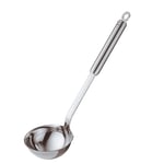 Rösle Kepçe, Yüksek Kaliteli Kepçe, Yuvarlak Saplı, 9 Cm, Paslanmaz Çelik 18/10, Bulaşık Makinesinde Yıkanabilir - Seçenekler: Kepçe, Delikli tava küreği, Seihlöffel, 14 cm