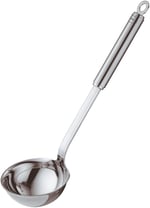 Rösle Kepçe, Yüksek Kaliteli Kepçe, Yuvarlak Saplı, 9 Cm, Paslanmaz Çelik 18/10, Bulaşık Makinesinde Yıkanabilir - Seçenekler: Kepçe, Delikli tava küreği, Seihlöffel, 14 cm