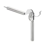 Rösle Sarımsak Presi 12895 - Paslanmaz Çelik 20 cm, Profesyonel Kalitede Zencefil ve Sarımsak Presi, Katlanır Süzgeçli, Bulaşık Makinesinde Yıkanabilir