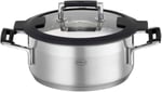 RÖSLE Silence Pro Kısa Tencere 91959 - Paslanmaz Çelik 20 cm, Kapasite 2.9 Lt, Taze Makarna, Buğulanmış Sebzeler veya Sıcak Çorbalar Ge - Seçenekler: Ø 20 cm, 5-teilig, 7.9 inches, Ø 16 cm, Ø 24 cm...