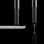 Rotring 800+ İki Fonksiyonlu Mekanik Gizli Uçlu Kurşun Kalem Siyah,0.5 mm - Bedenler: 0,5 mm, 0,7 mm