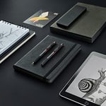 Rotring 800+ İki Fonksiyonlu Mekanik Gizli Uçlu Kurşun Kalem Siyah,0.5 mm - Bedenler: 0,5 mm, 0,7 mm