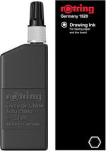 Rotring Rapido Mürekkebi 23 ml, Siyah - S0194660