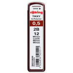 rOtring Tikky Hi-Polymer Mekanik Kurşun Kalem Ucu, 0,5mm, 2B, 0.5 Mm - Seçenekler: 0.5 Mm, 0.70 mm, 0.35 Mm, 0.7 Mm, 0.7 Mm 2li paket, 1.0 Mm...
