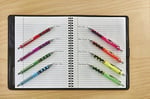 rOtring Tikky Mekanik Kurşun Kalem, Uç ve Silgi Seti, 0,7 mm Kalem, 2B Uç, Orta Boy Silgi, Açık Mavi, 3'lü Set