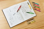 Rotring Tikky Versatil, Uçlu Kalem 0.7 mm, Bordo