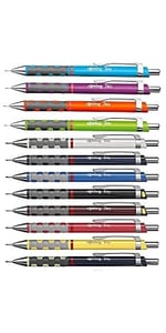 Rotring Tikky Versatil, Uçlu Kalem 0.7 mm, Bordo